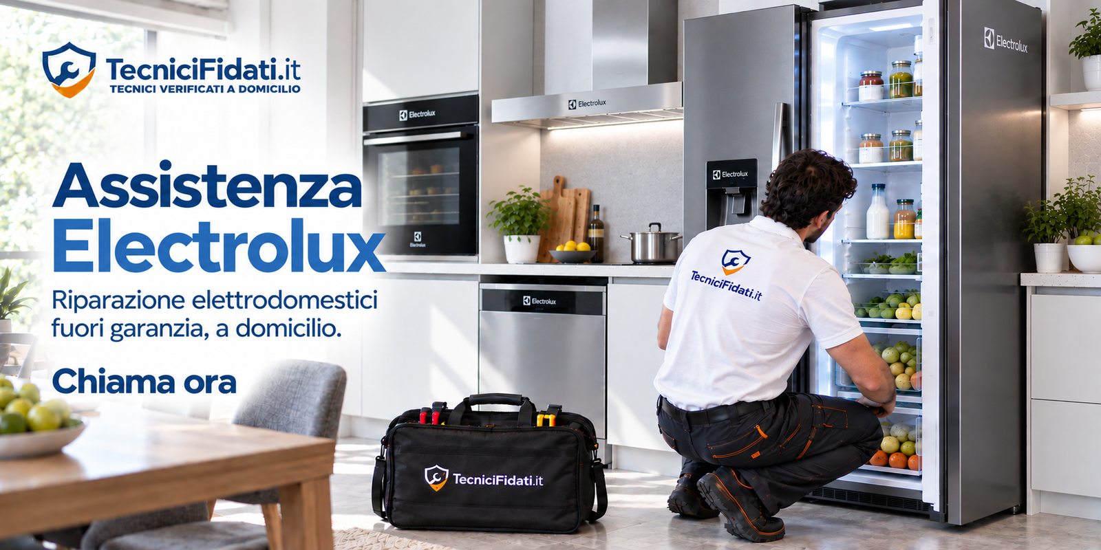 Assistenza elettrodomestici Electrolux fuori garanzia a domicilio