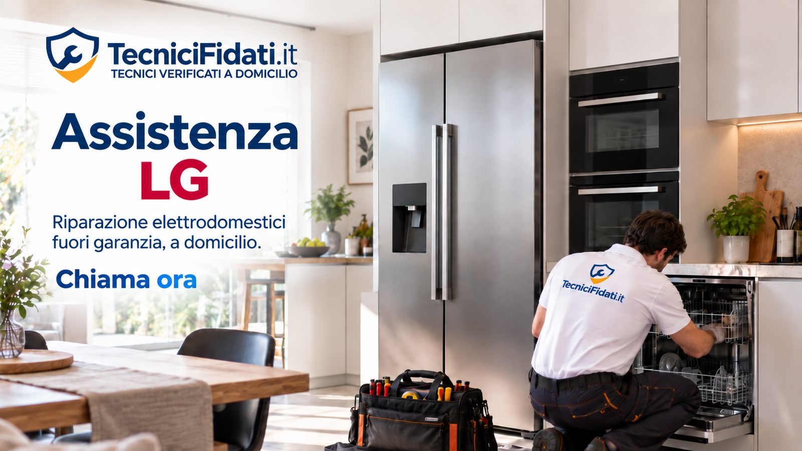 Assistenza elettrodomestici LG fuori garanzia a domicilio