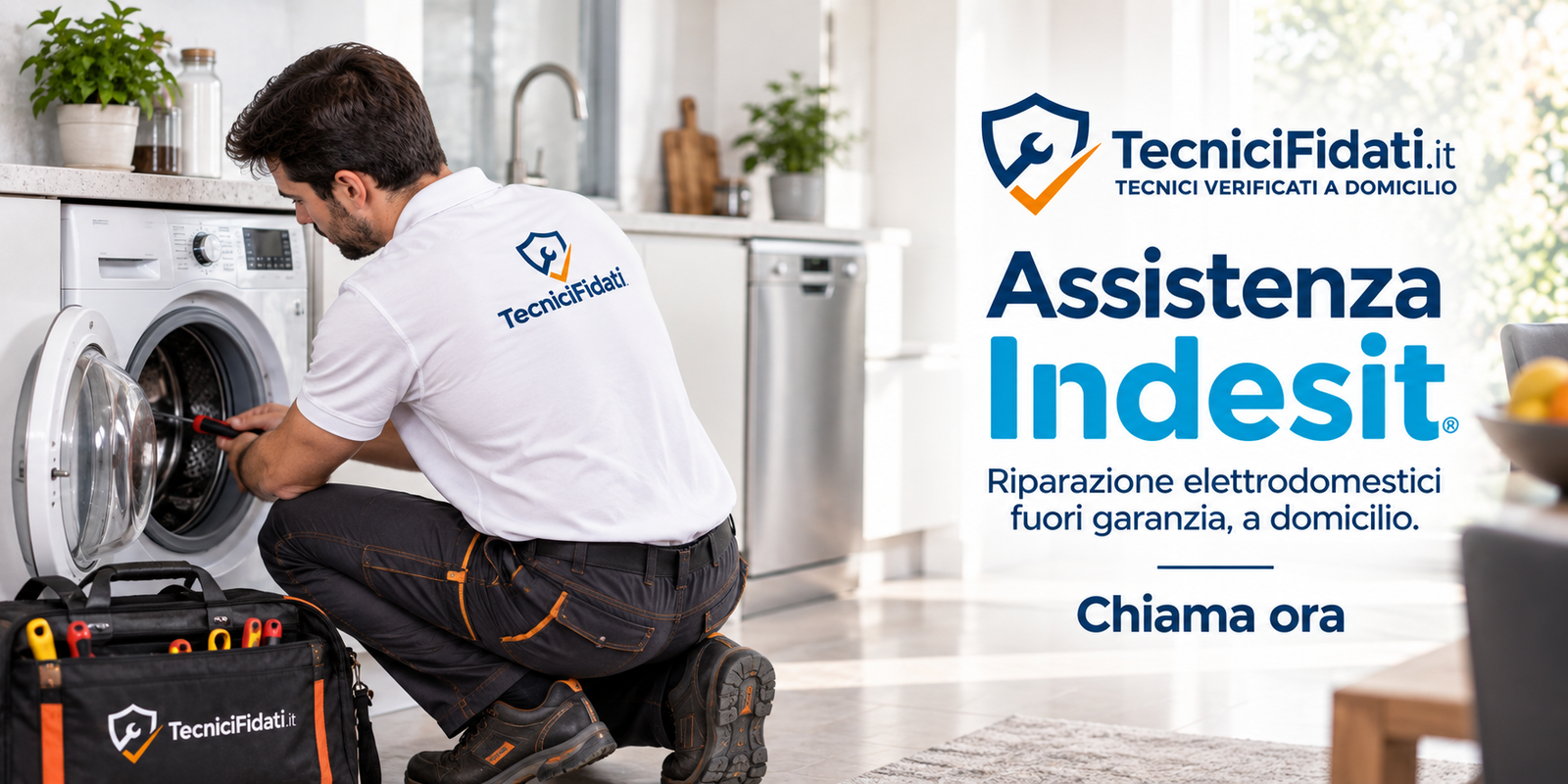 Assistenza elettrodomestici Indesit fuori garanzia a domicilio