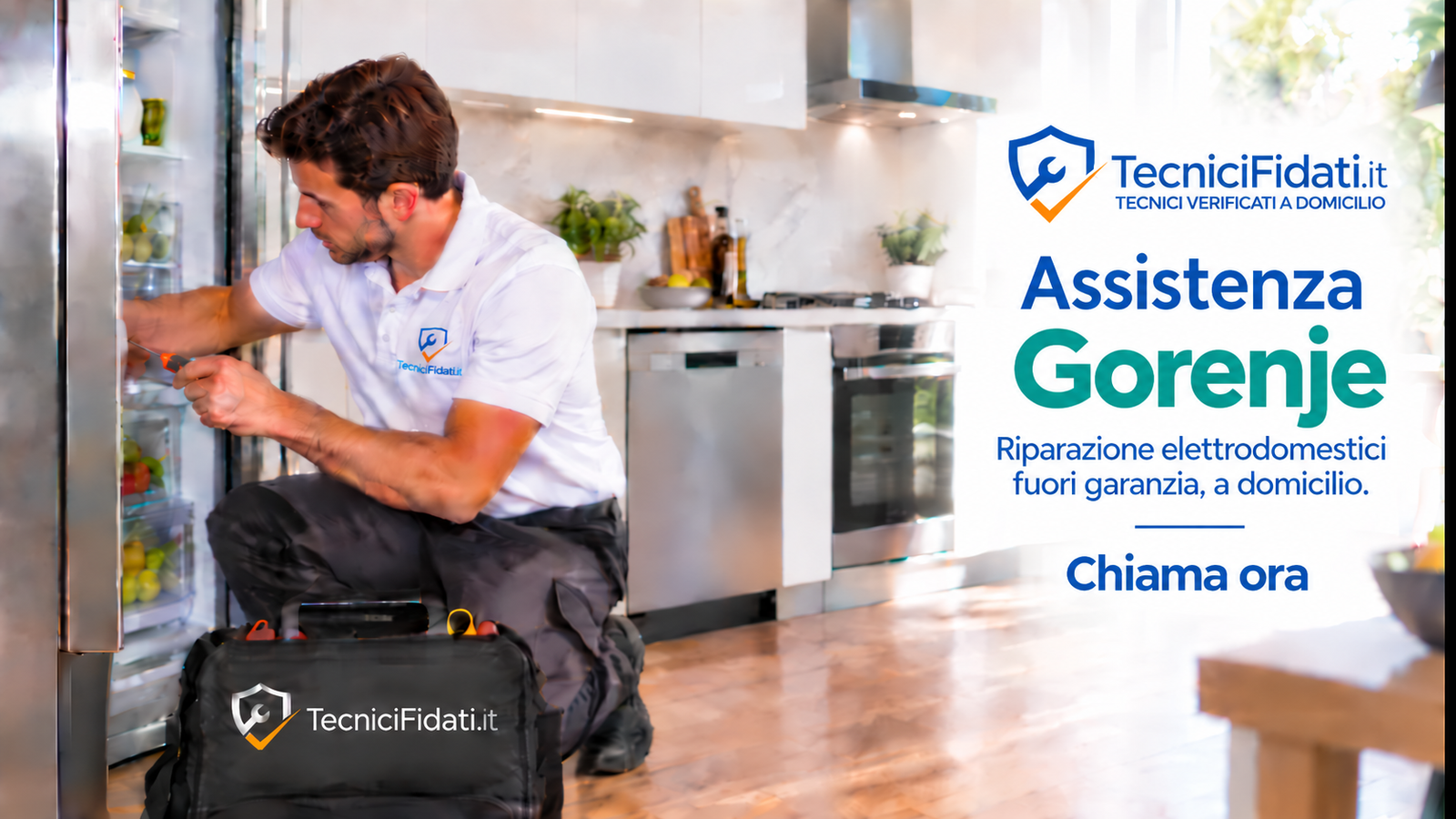 Assistenza elettrodomestici Gorenje fuori garanzia a domicilio
